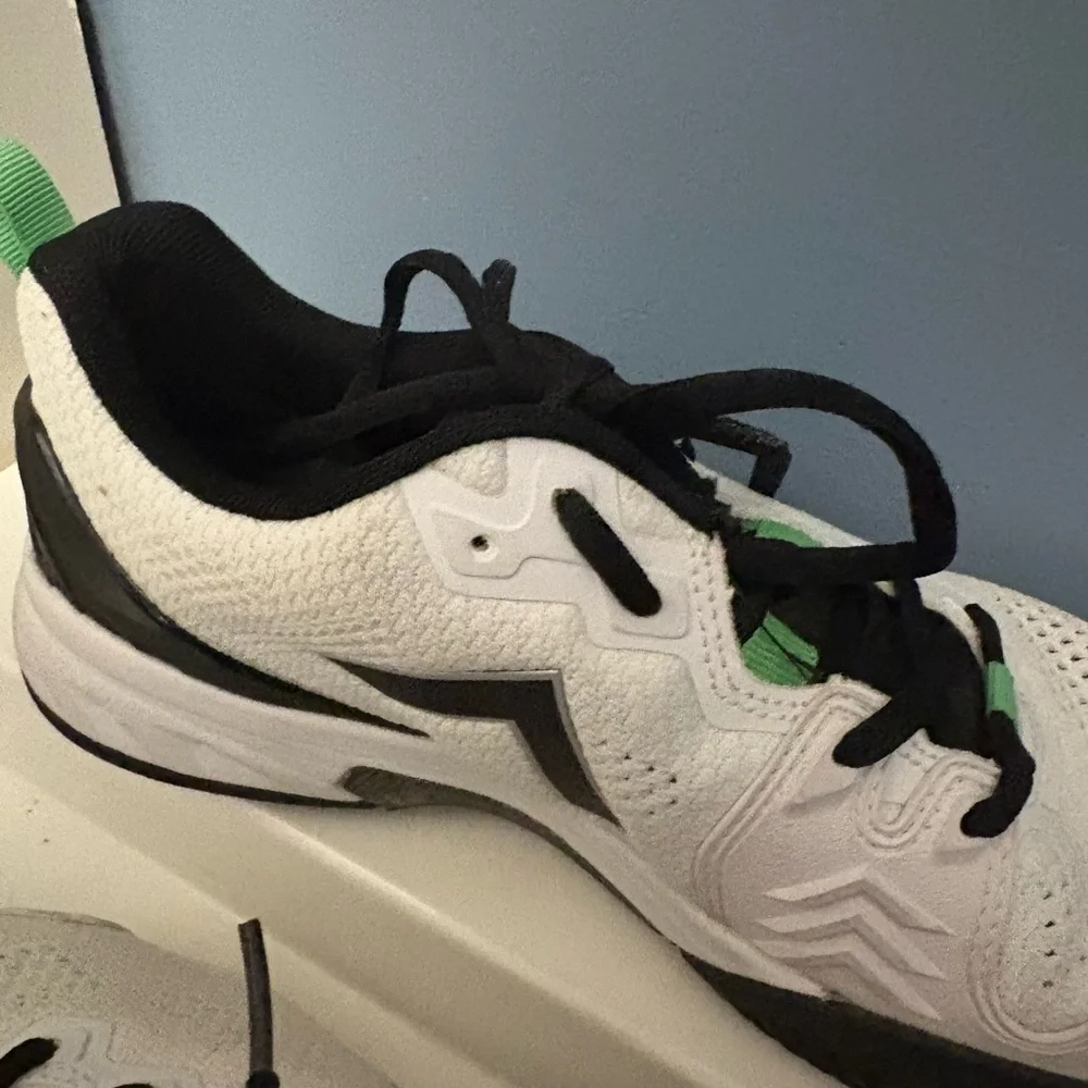 Vibram White and Black Athletic Shoes - Picture 5 of 7